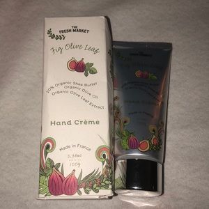 The Fresh Market Fig Olive Leaf Hand Creme